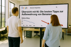 KI-Übersicht bei Google und die Auswirkungen auf Onlineshops