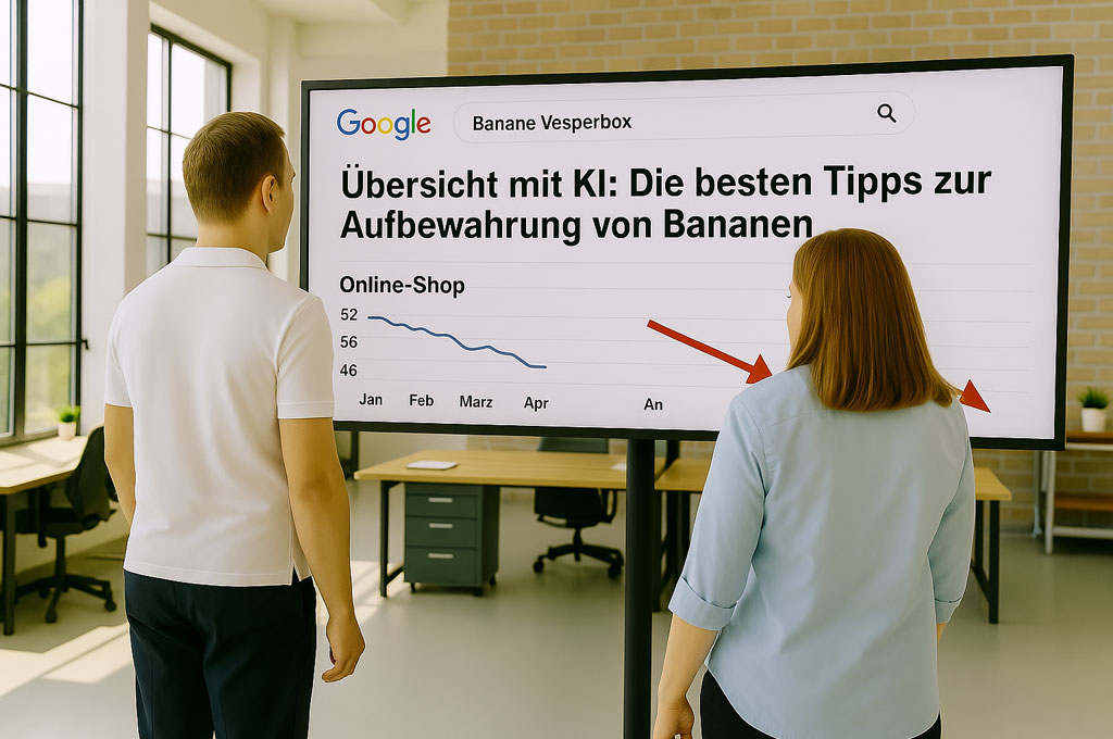 KI-Übersicht bei Google und die Auswirkungen auf Onlineshops
