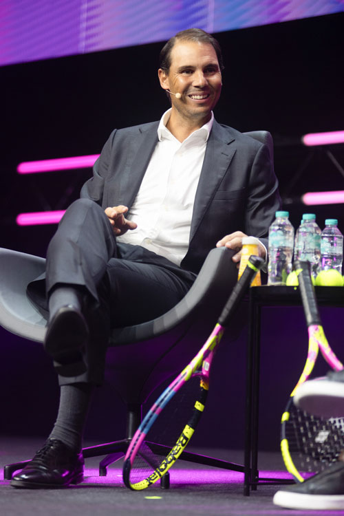 Rafael Nadal at the VTEX Connect Europe